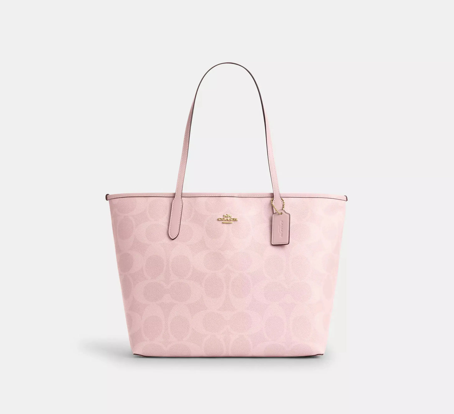 Coach City Tote Bag
In Signature Canvas Pink