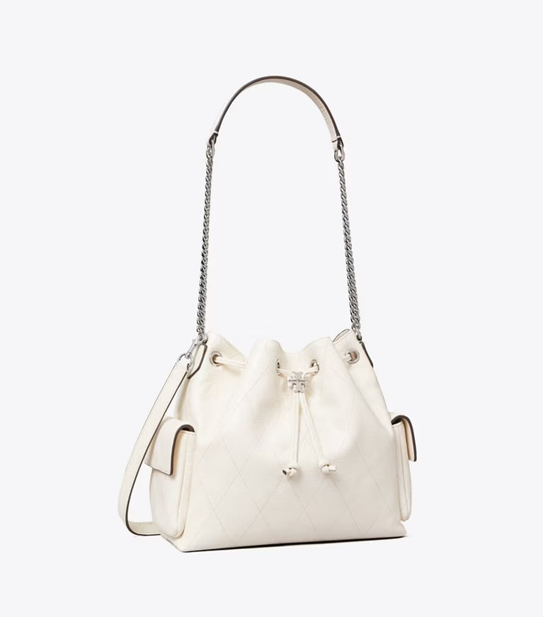 Tory Burch CHARLIE QUILTED DRAWSTRING SHOULDER BAG
