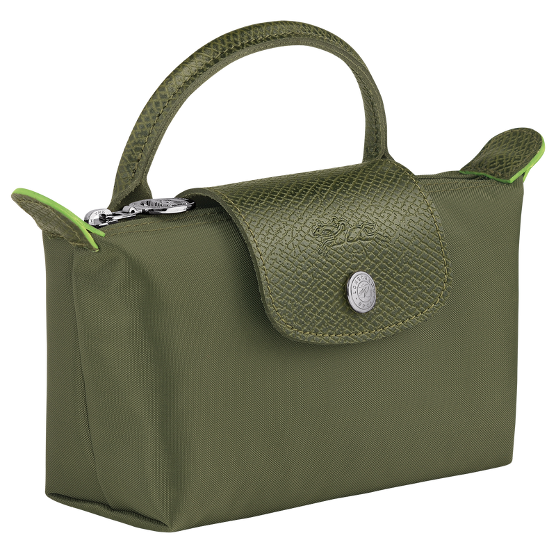 LE PLIAGE ORIGINAL POUCH WITH HANDLE
Forest green  - Recycled Canvas