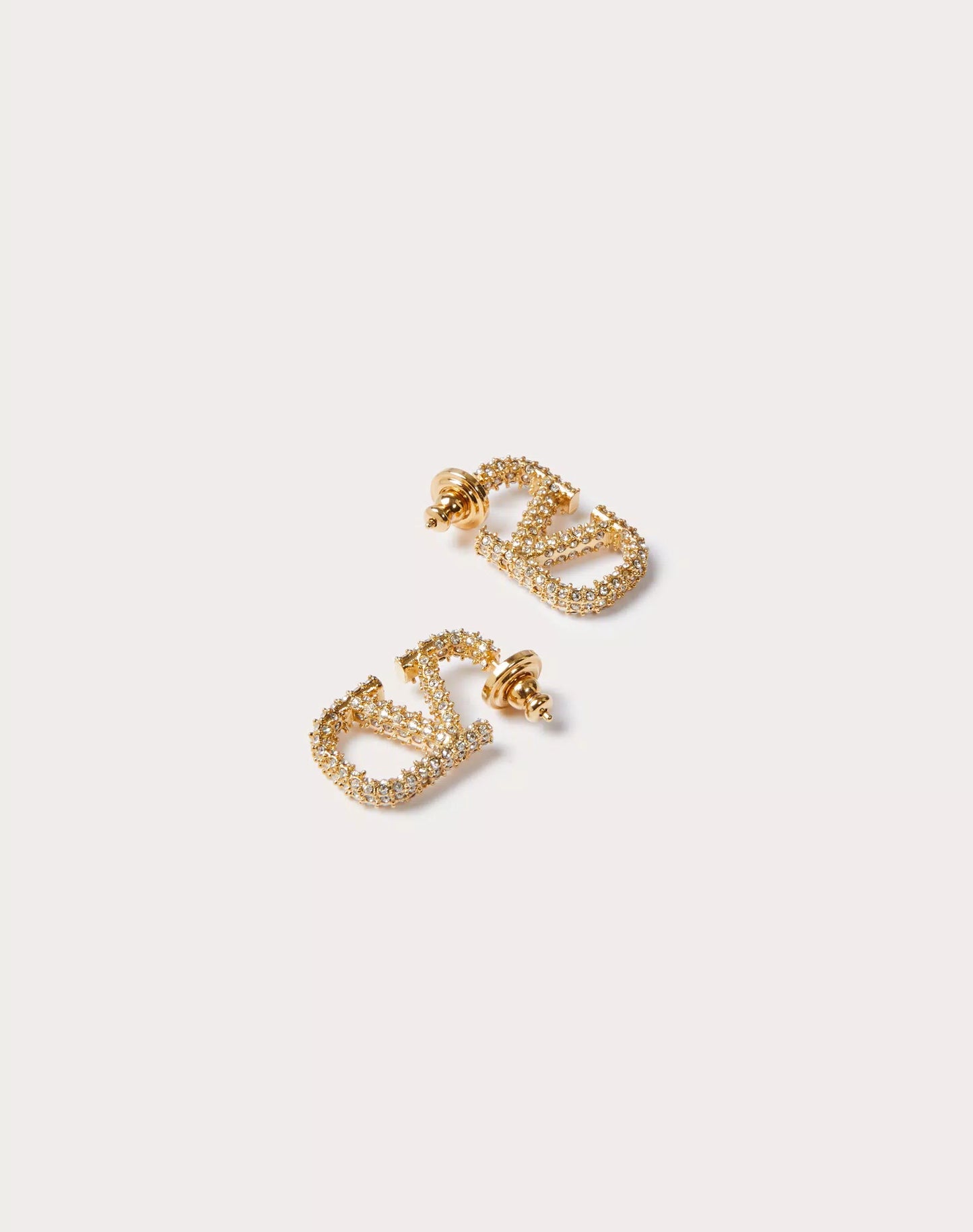 VLOGO SIGNATURE METAL EARRING