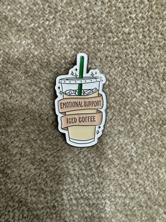 Emotional support iced coffee