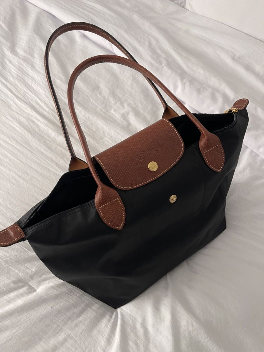 Long champ LE PLIAGE ORIGINAL TOTE BAG
Black- Recycled Canvas
