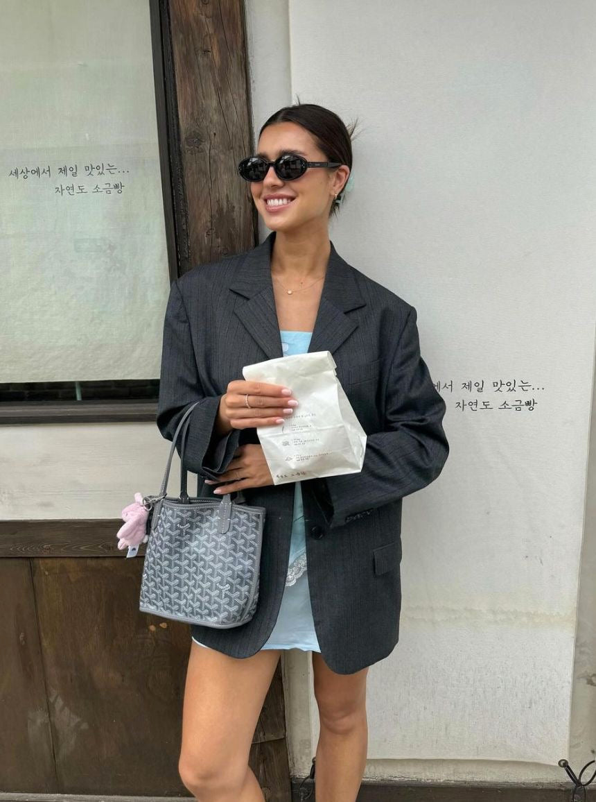 Goyard mini tote Grey