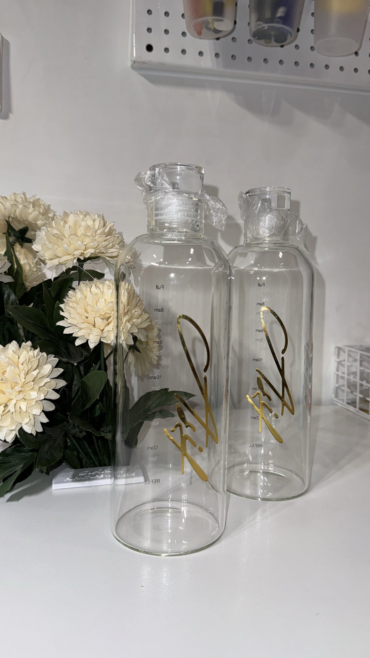 Personalized Glass bottles