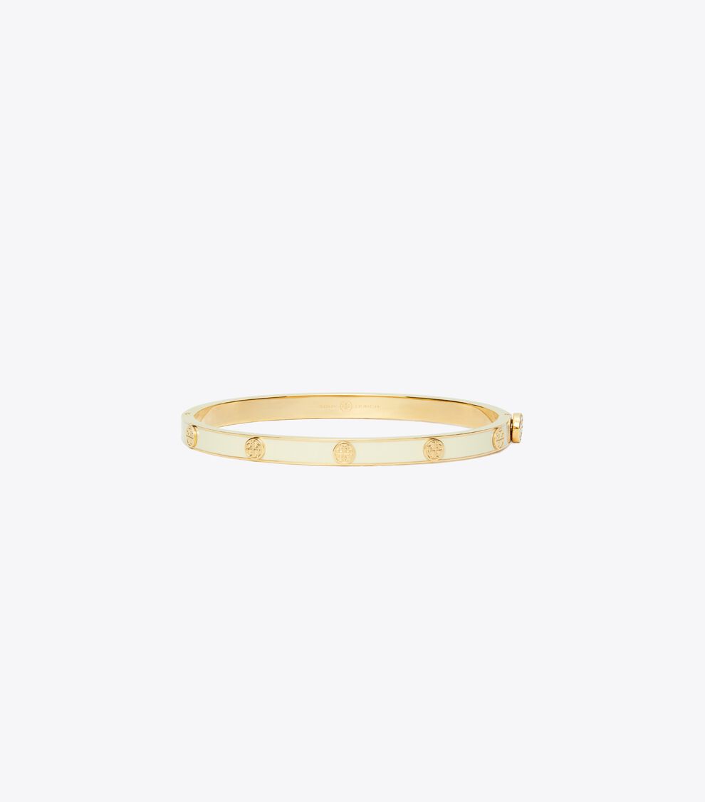 TORY MILLER STUD ENAMEL 5MM HINGE BRACELET