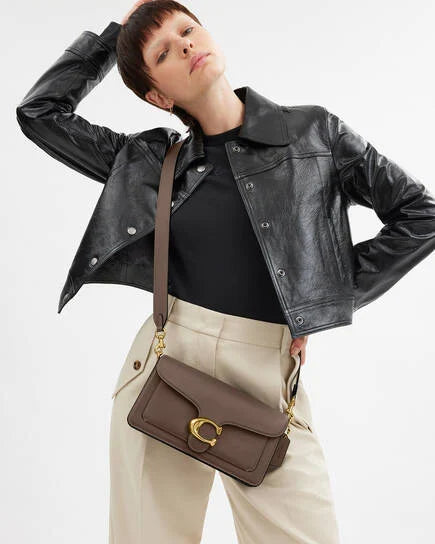 Coach Tabby Shoulder Bag 26  DARK STONE
