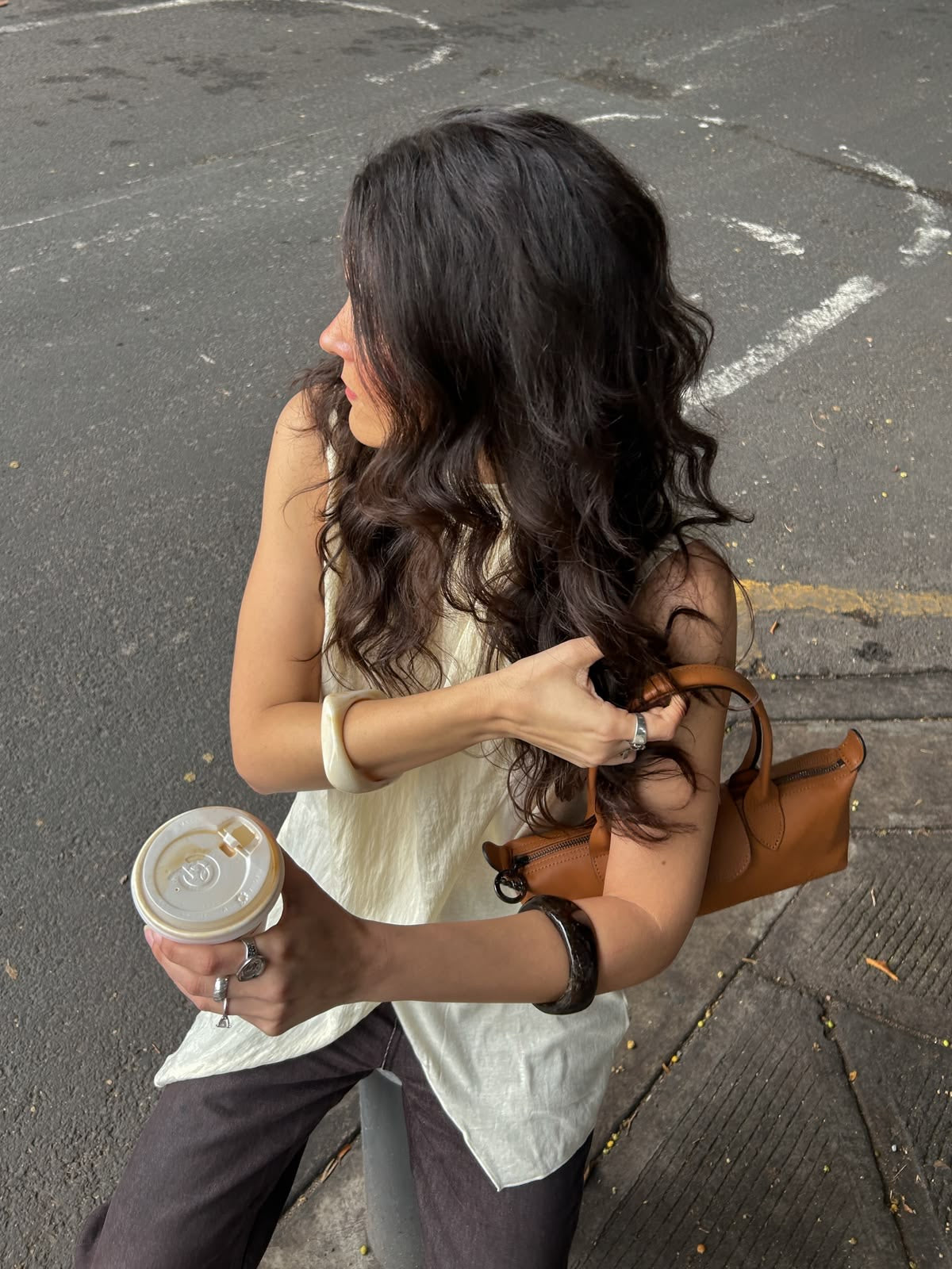 Le Pliage shoulder bag Brown