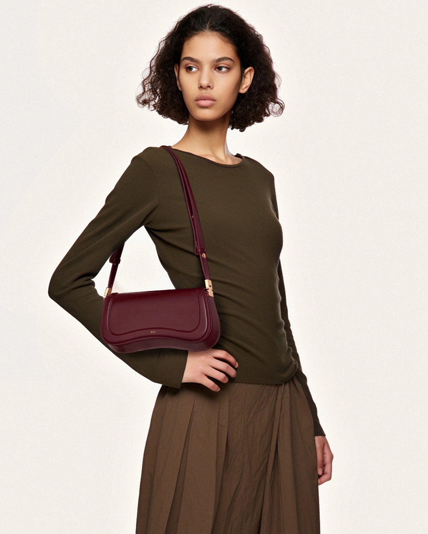 JW PEI Joy Shoulder Bag - Deep Claret