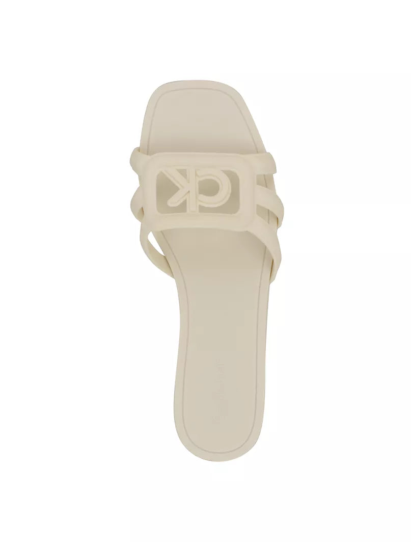 Calvin klein Women's Yoana Sandal- Ivory