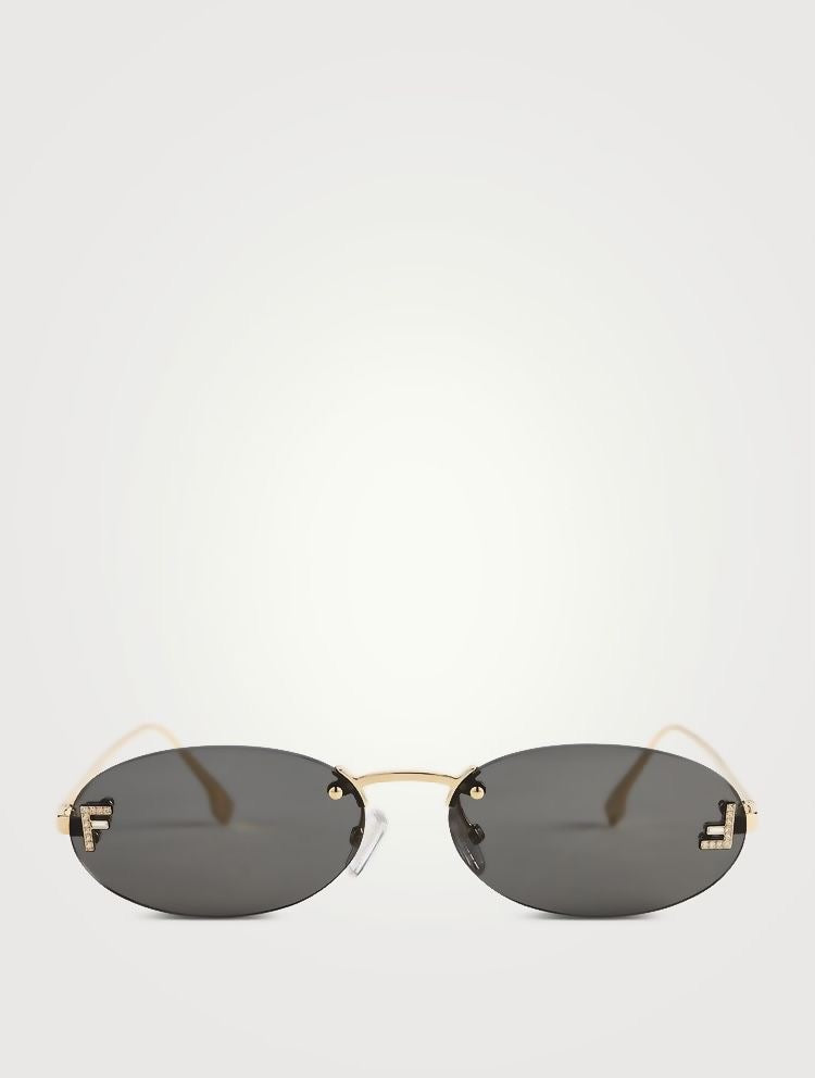 Metal frame sunglasses