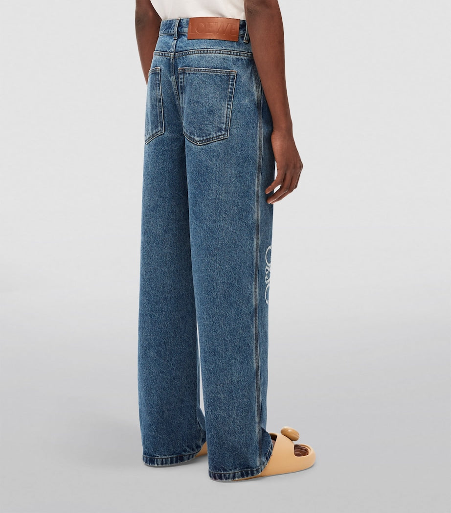 LOEWE  ANAGRAM JEANS