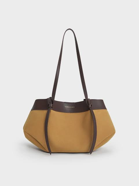 C&K Calla Tote Bag- suede