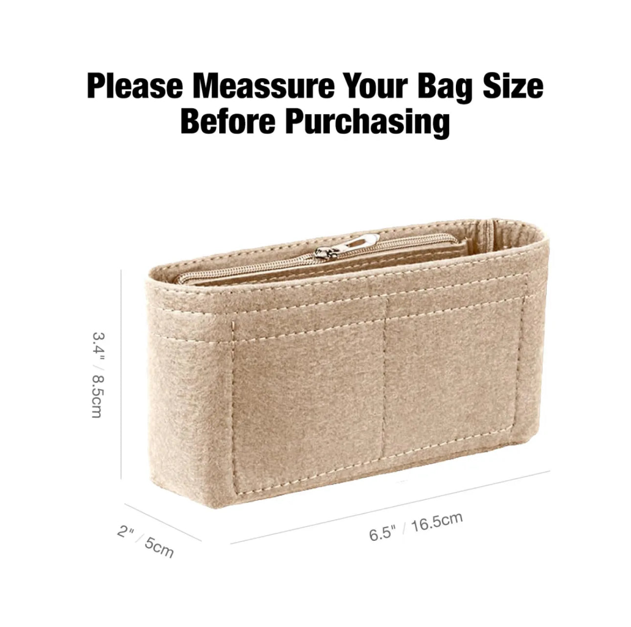 Longchamp pouch insert organizer