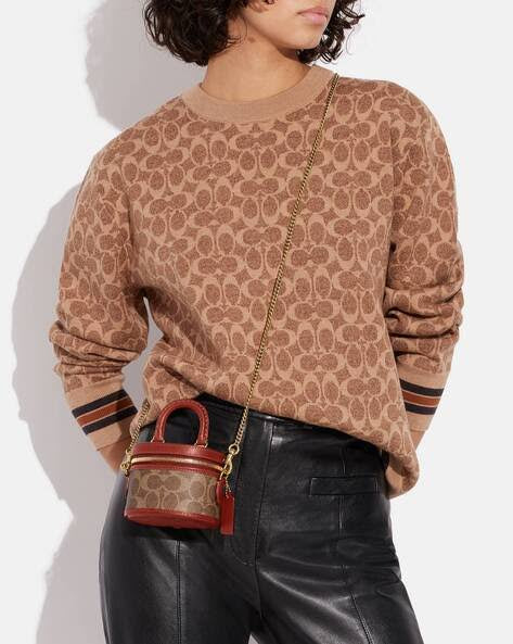 Coach trail brown mini