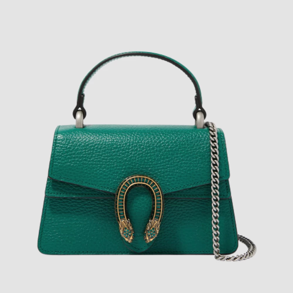 Gucci Dionysus Mini Top Handle Bag (Green)