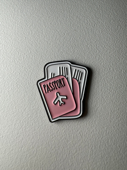 Passport phone charm