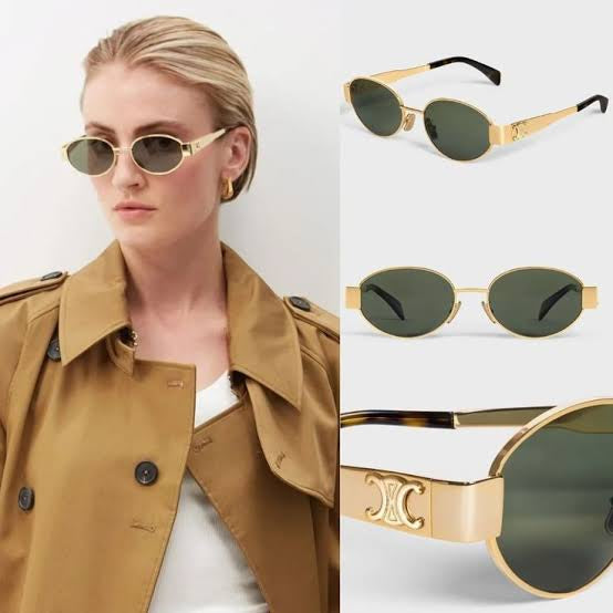 Metal frame Celine glasses