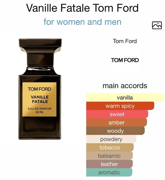 TOM FORD VANILLIE FATALE PERFUME 100ML