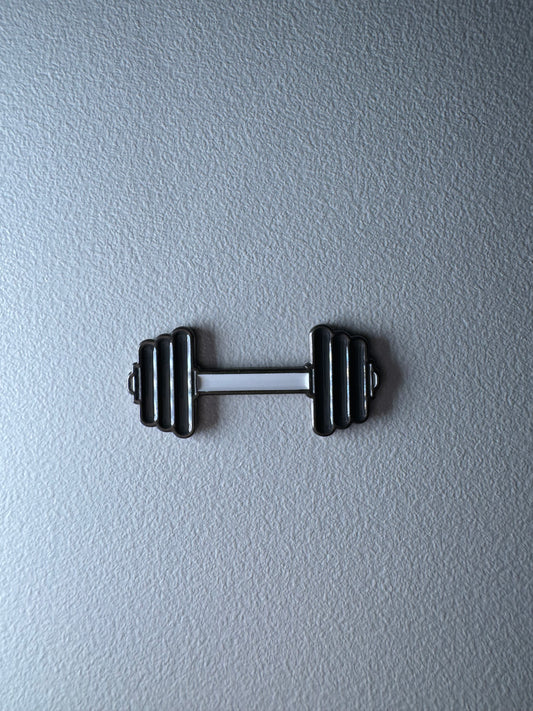 Dumbbell charm