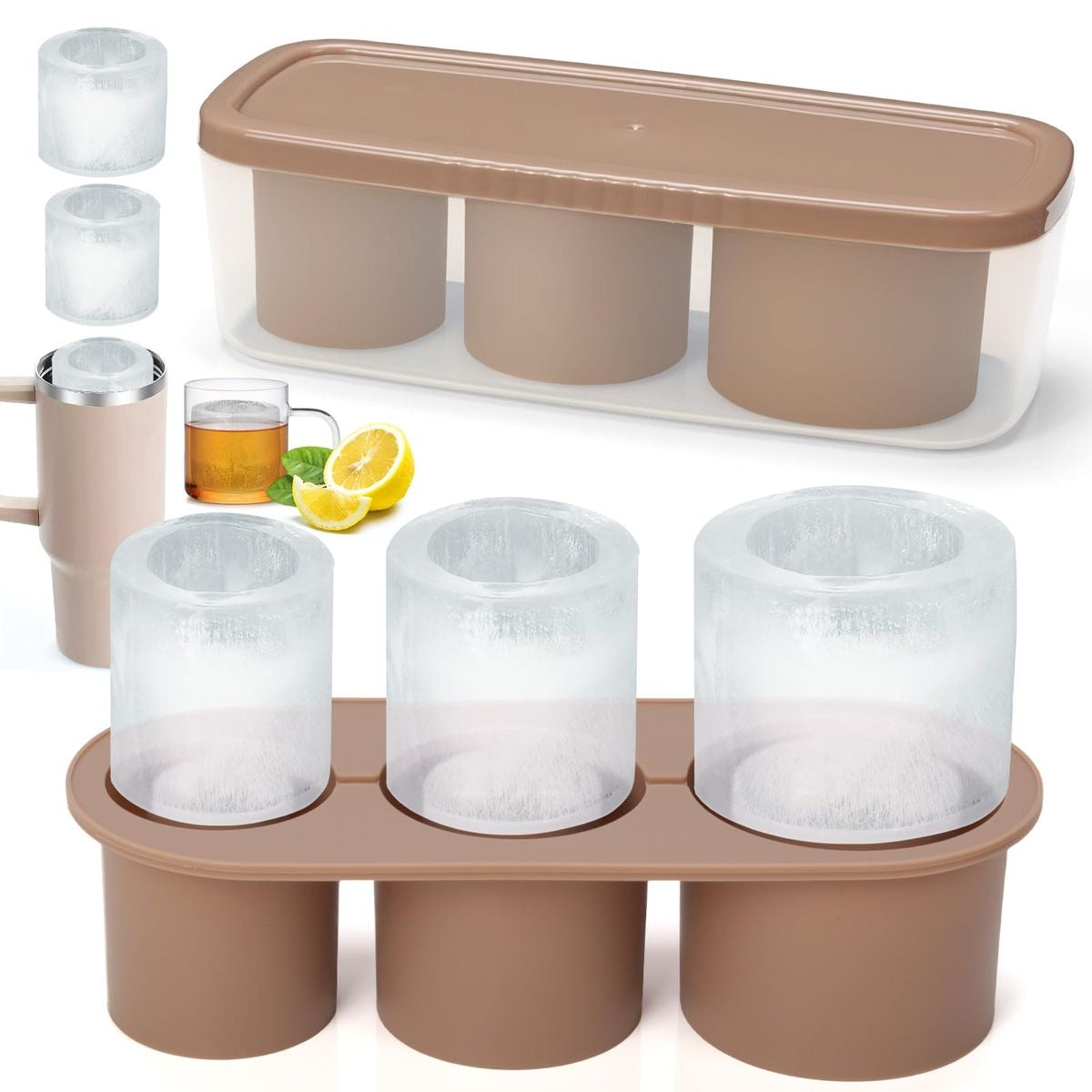 Stanley ice tray with bin .