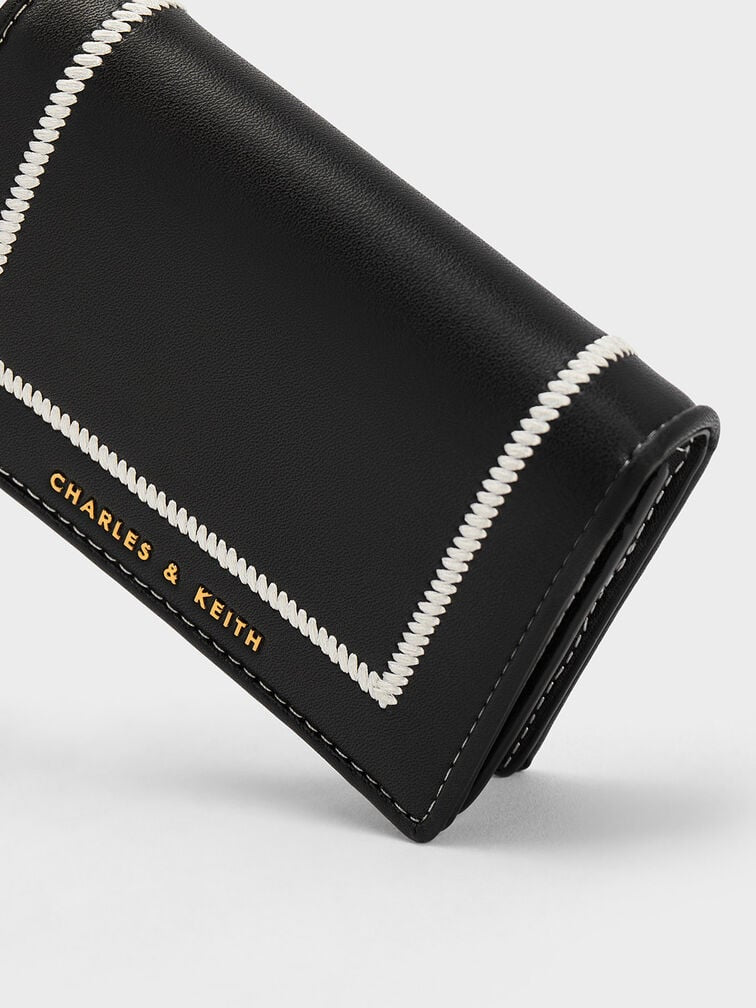 CHARLES & KEITH Astra Contrast Trim Wallet