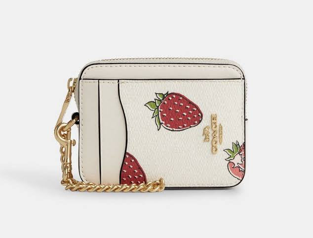 COACH® | Essential Chain Card Case 🍓