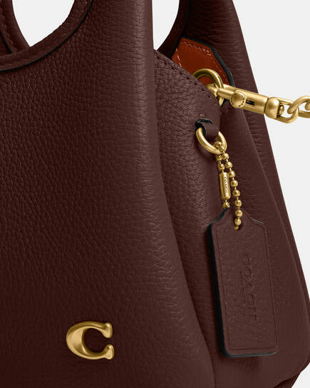 Coach Lana Shoulder Bag 19 Maple