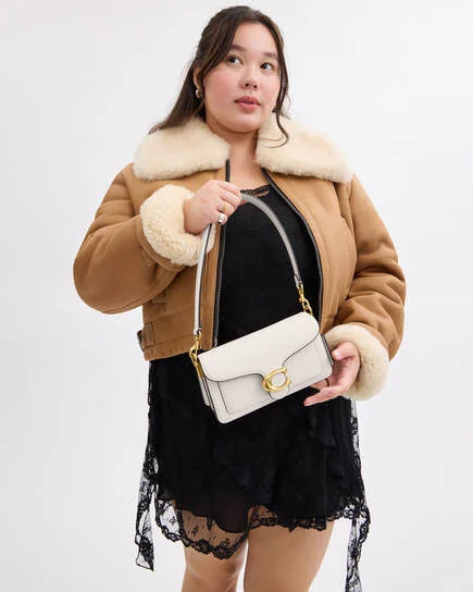 Coach Tabby Shoulder Bag 20 chalk