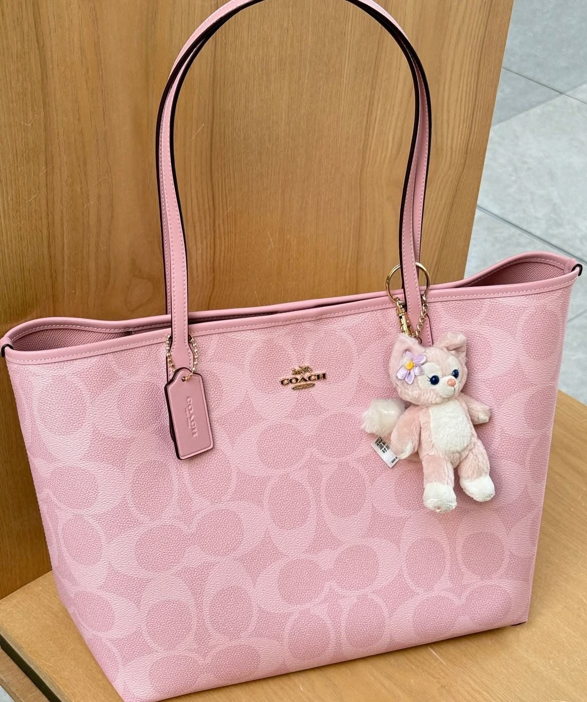 Coach City Tote Bag
In Signature Canvas Pink