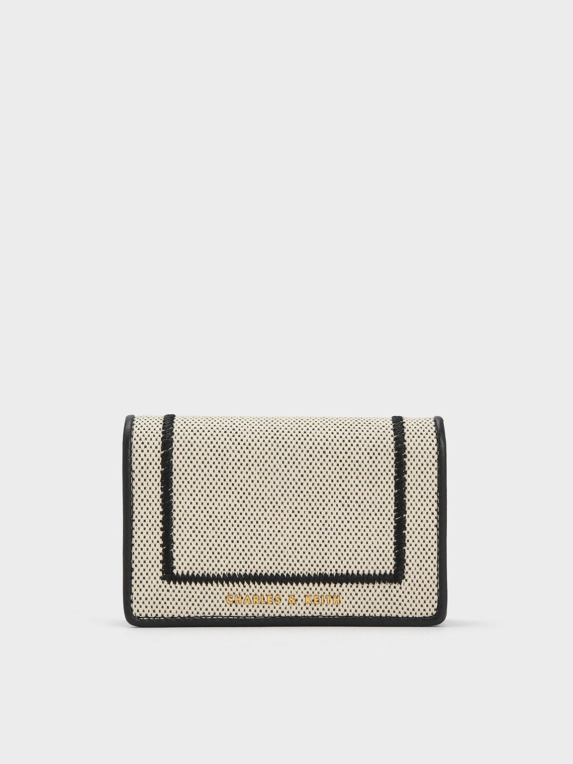 CHARLES & KEITH Astra Contrast Trim Wallet