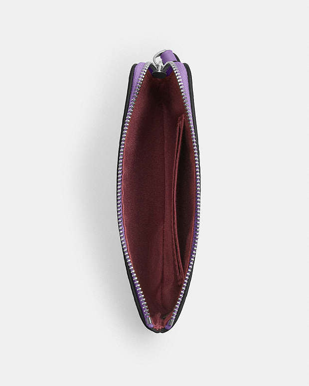 Coach Corner Zip Wristlet
