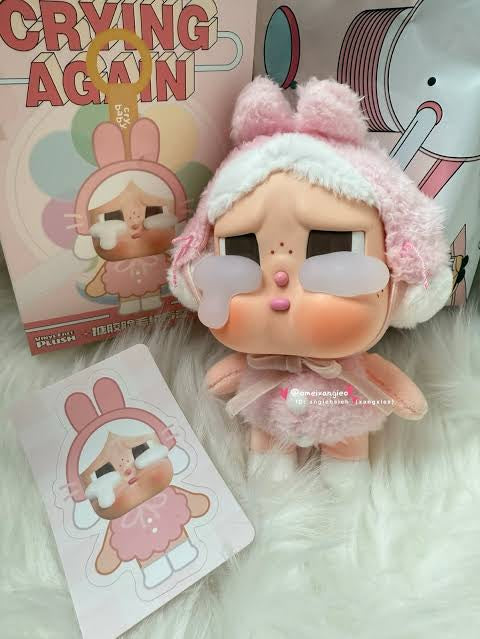 CRYBABY Crying Again Series-Vinyl Face Plush I'll Give You All My Love