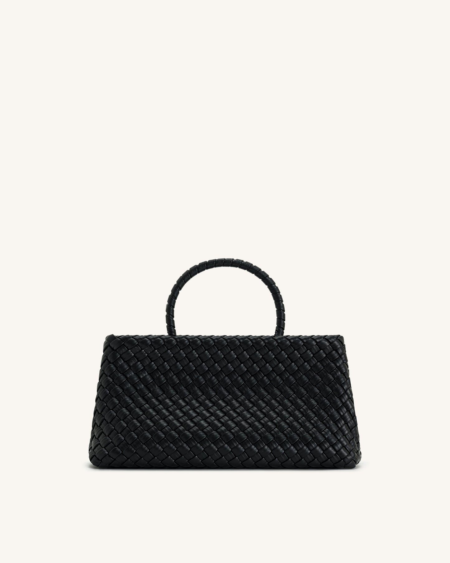 Elora Woven Bag - Black