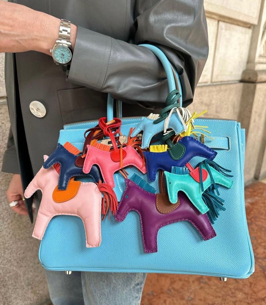 Hermes horse bag charm