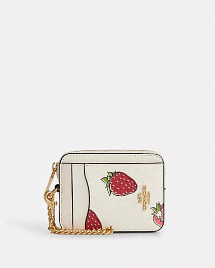 COACH® | Essential Chain Card Case 🍓