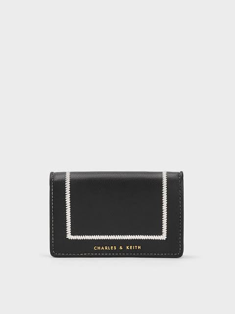CHARLES & KEITH Astra Contrast Trim Wallet