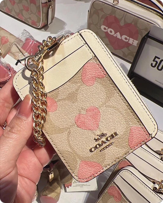 COACH® | Essential Chain Card Case💗