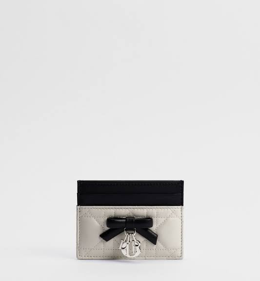 D Card holder white / black