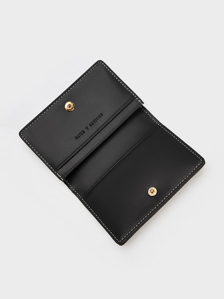 CHARLES & KEITH Astra Contrast Trim Wallet
