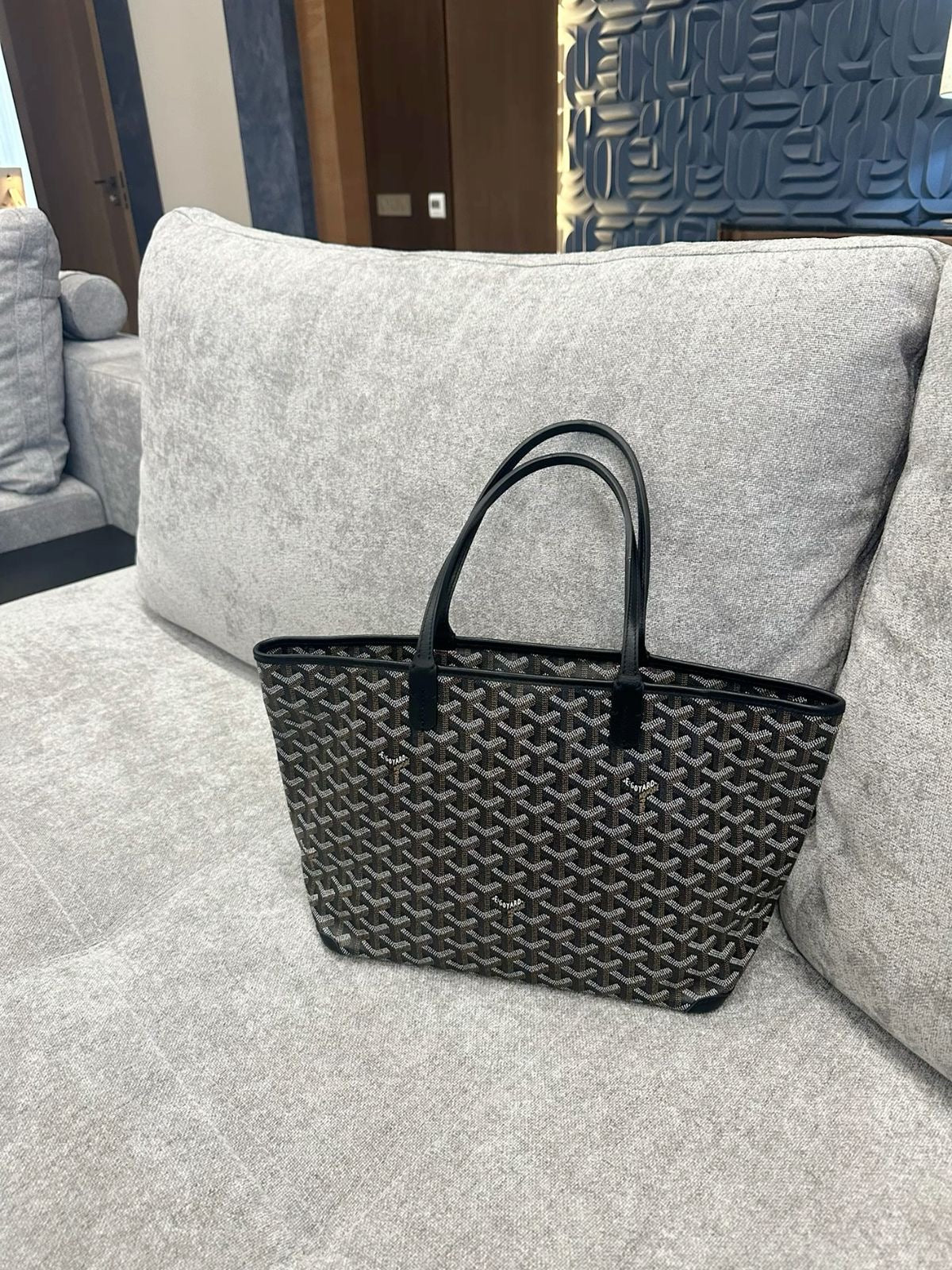 Goyard Artois MM Bag Black