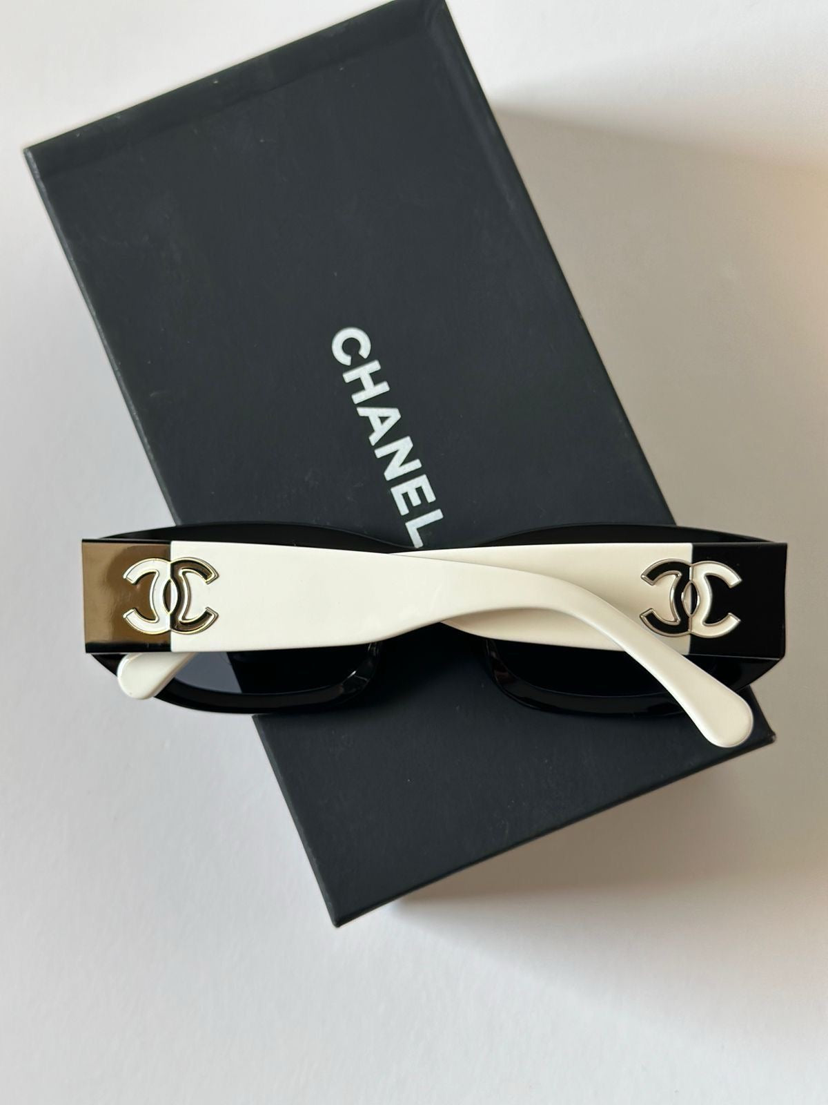 Chanel colour block sunnies