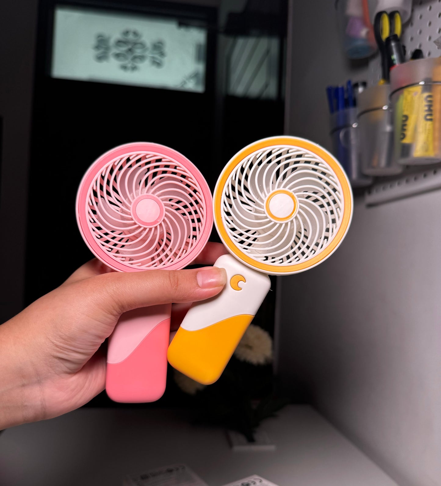 Handheld fan 🎀