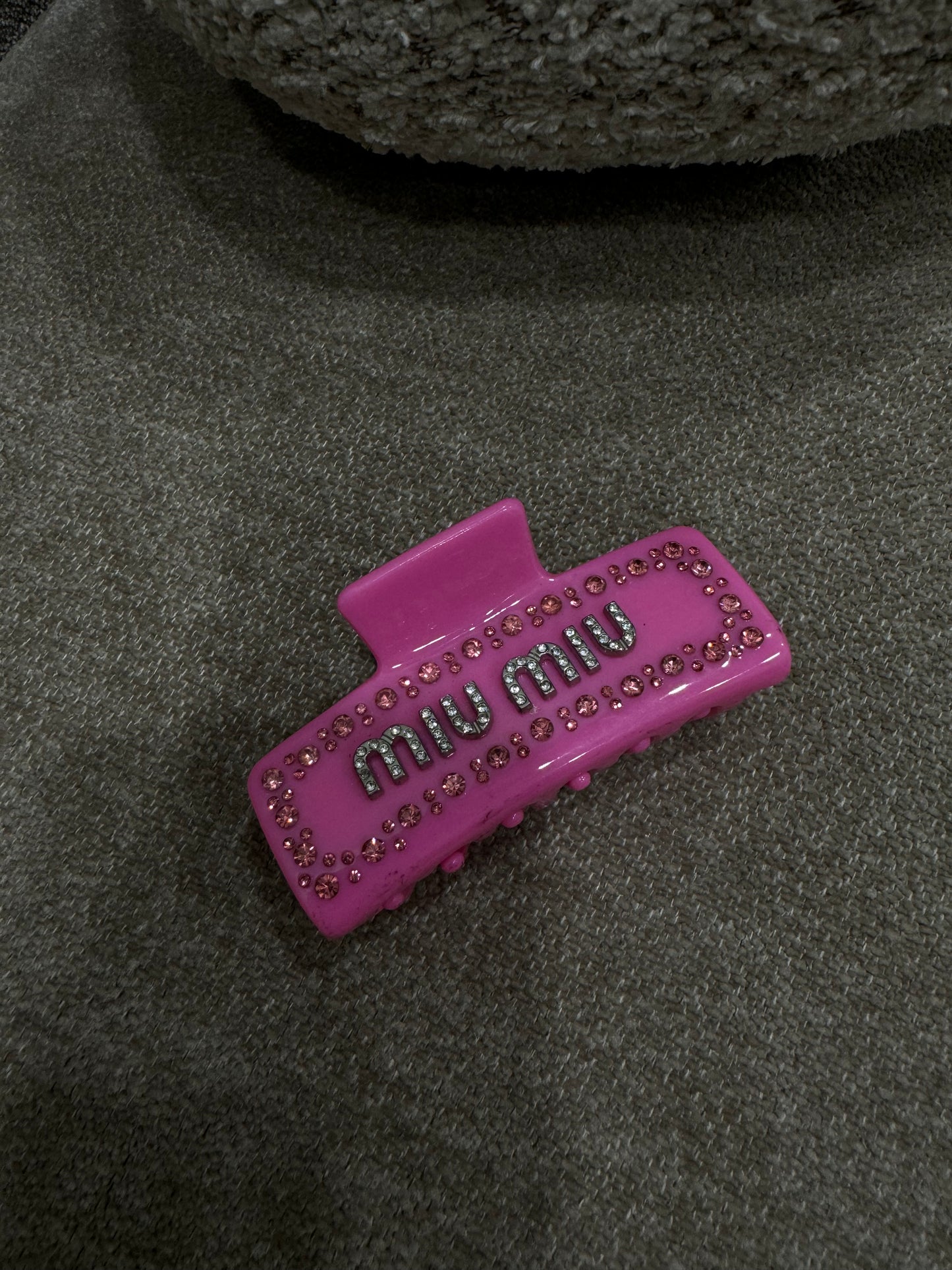 Miu Miu bedazzled clas