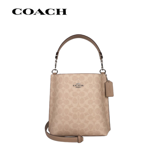 Coach Mollie Bucket Bag 22 In Signature Canvas