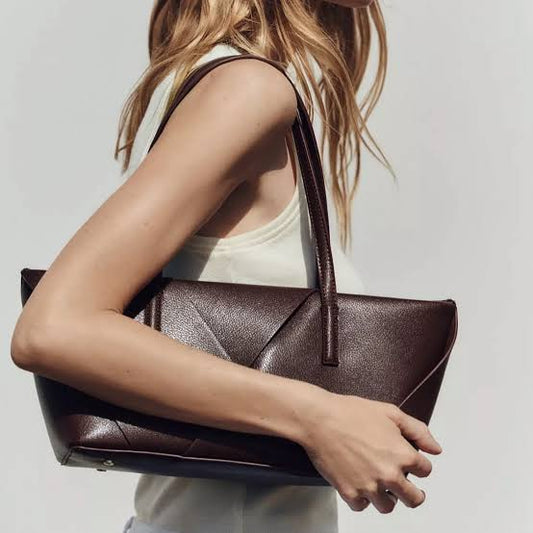 Zara Shoulder bag burgundy