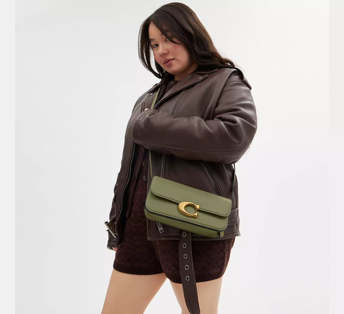 Coach Idol 23 olive green