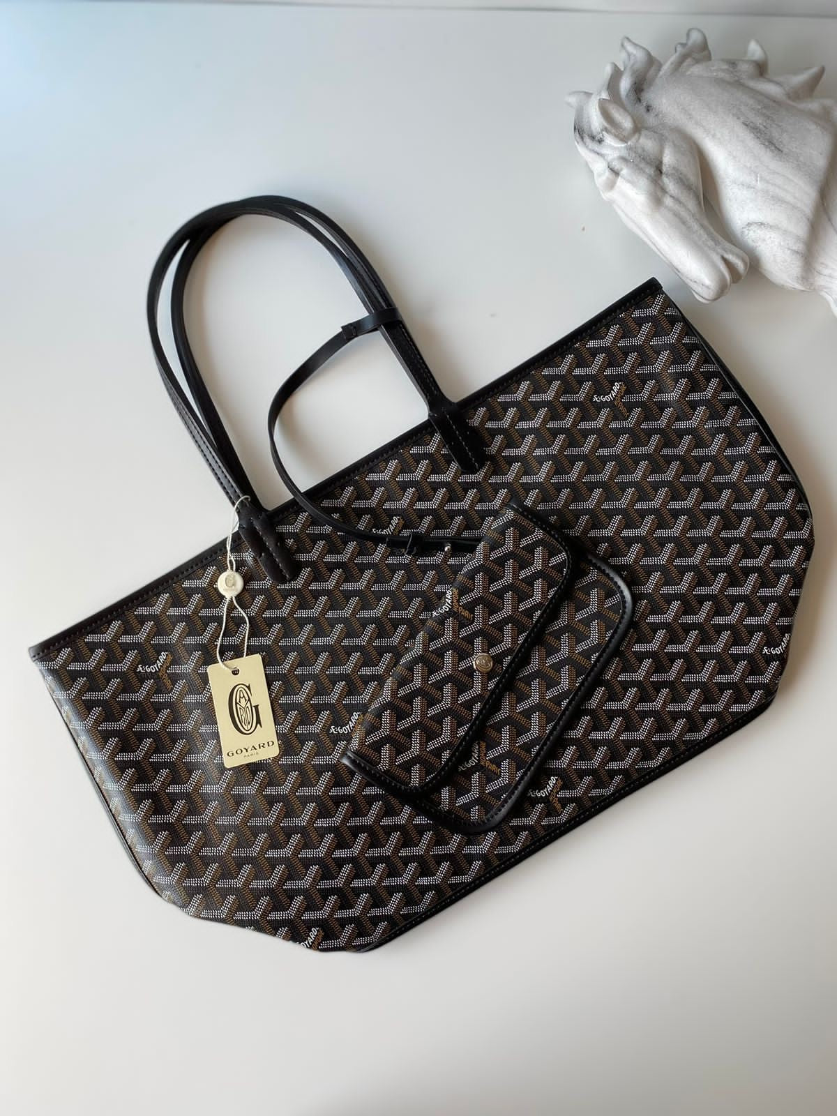 Goyard Tote (Black )