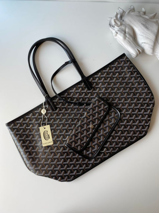 Goyard Tote (Black )