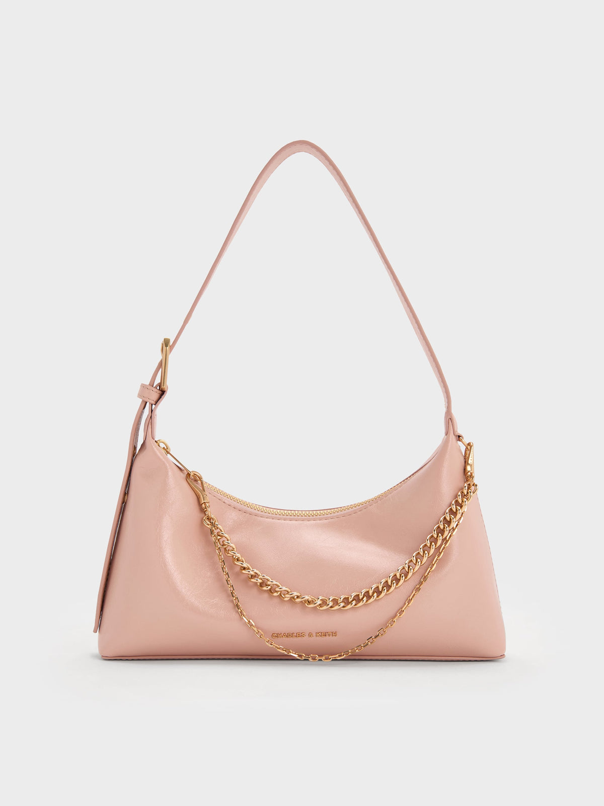 Atwood Chain Shoulder Bag - pink
