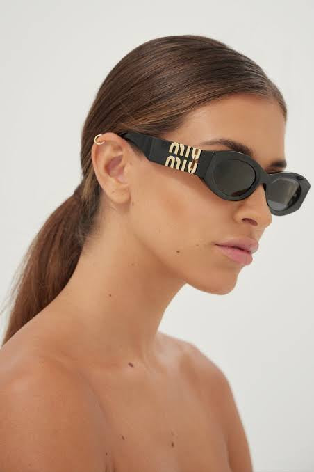 Miu Miu oval frame sunnies